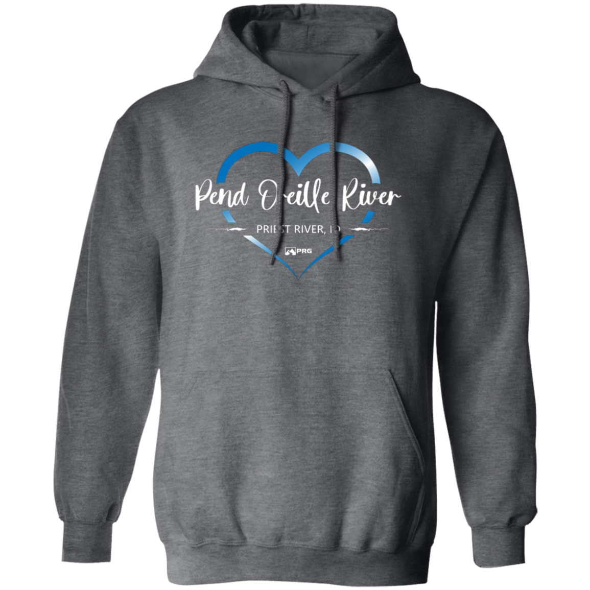 Priest River Hearts Full - Hoodie