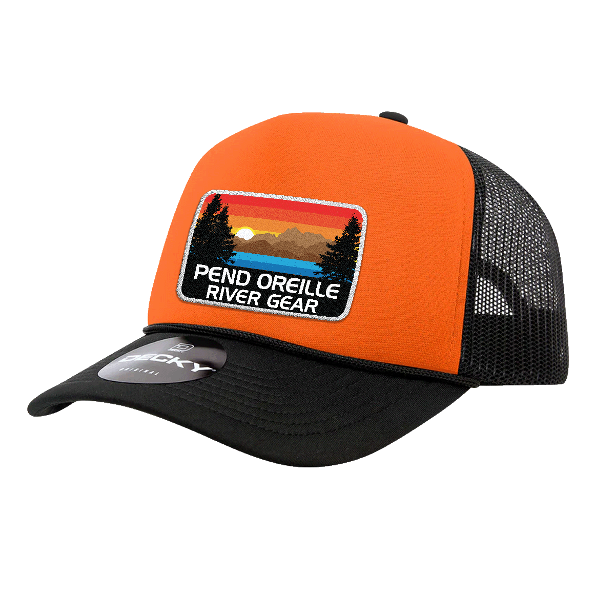 2024 PRG Decky 220 2-Tone Neon Foam Trucker