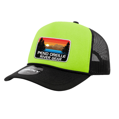 2024 PRG Decky 220 2-Tone Neon Foam Trucker