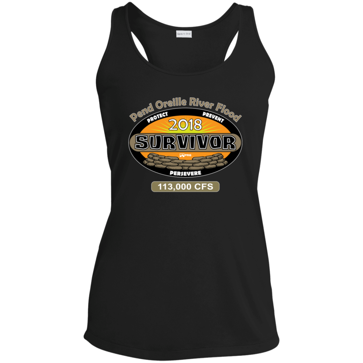 Flood Survivor 2018 - Womens Racerback