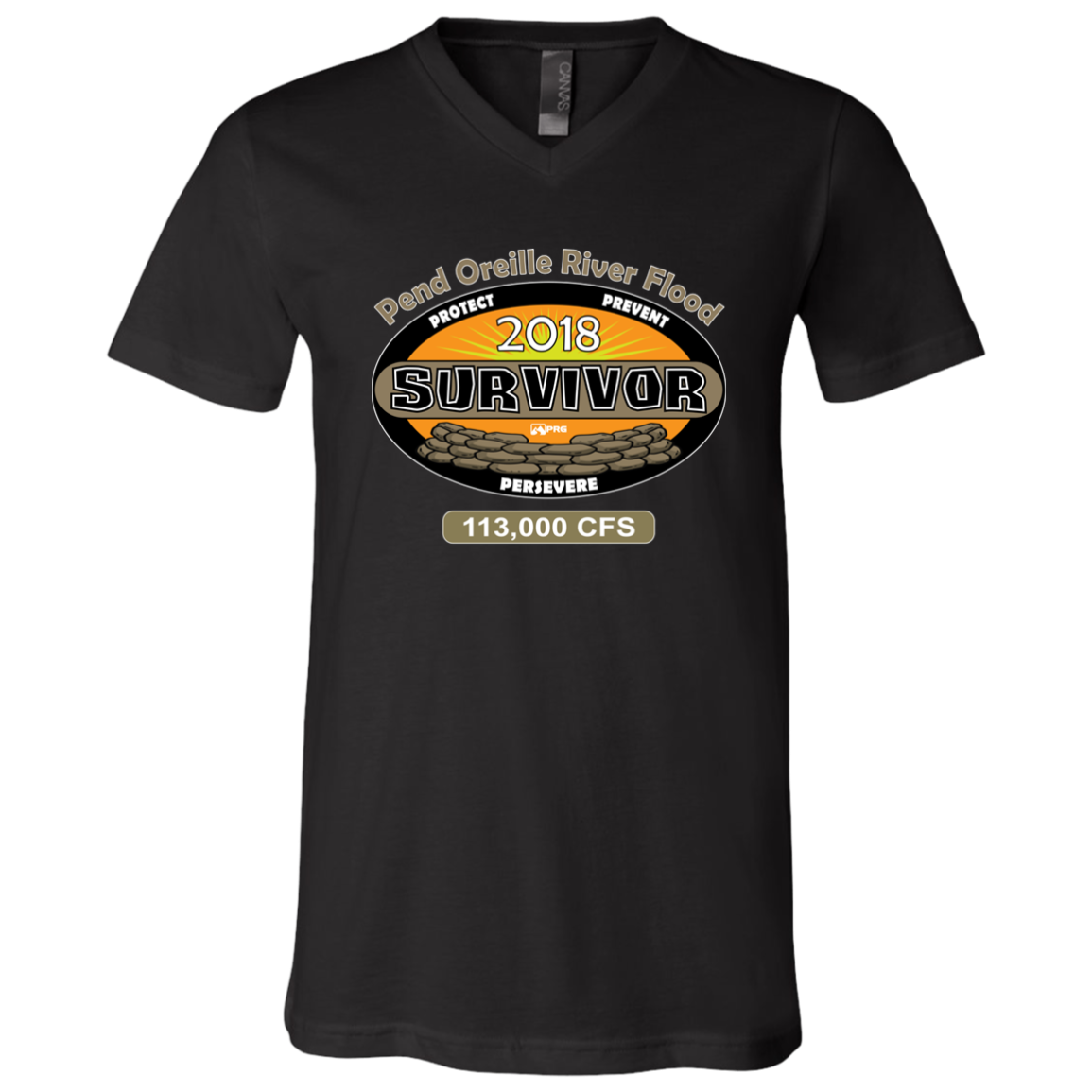 Flood Survivor 2018 - V-Neck