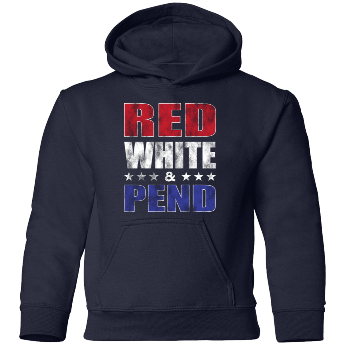 Red White & Pend Youth Hoodie