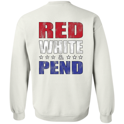 Red White & Pend (on Back) Youth Sweatshirt