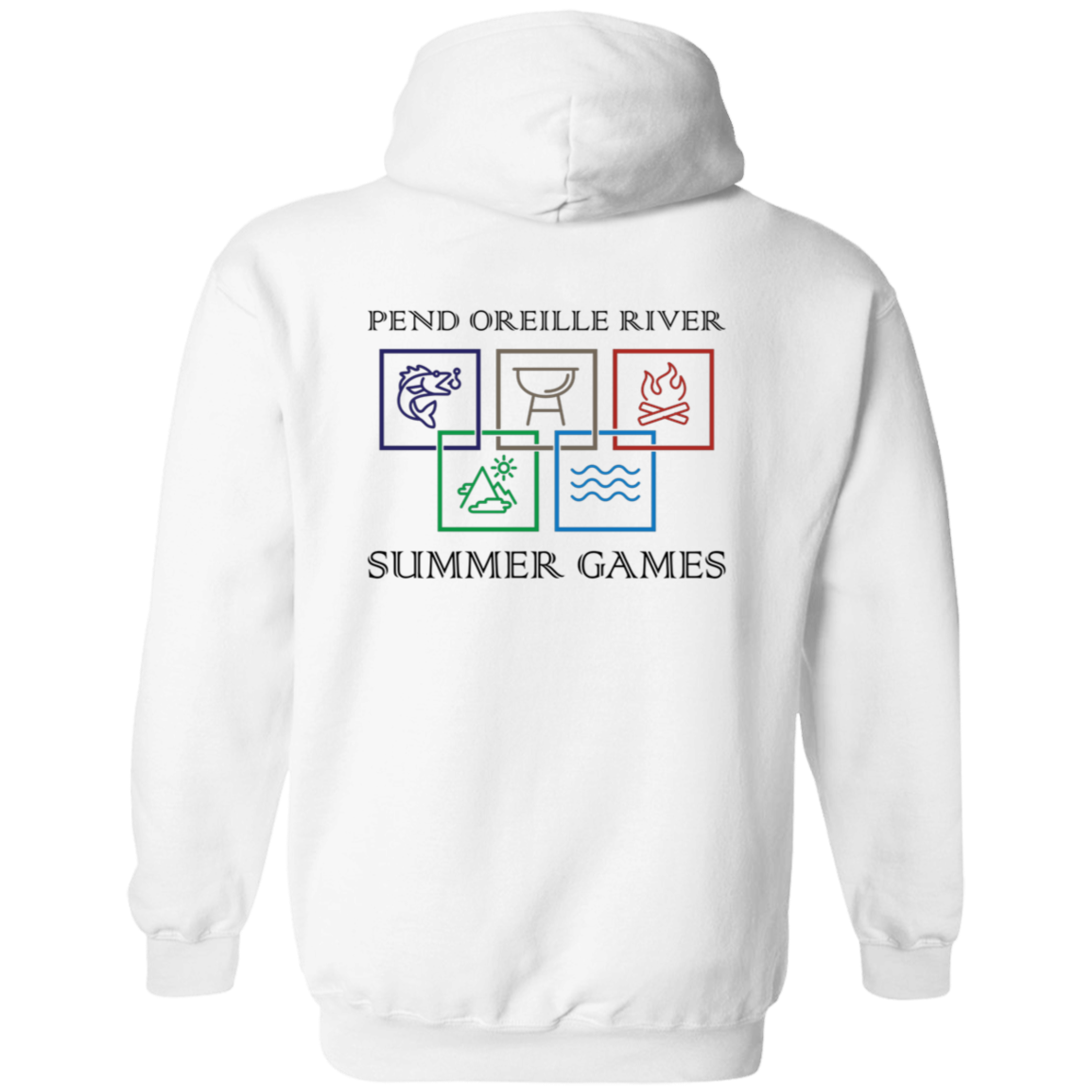 Summer Games (Front & Back) - Hoodie