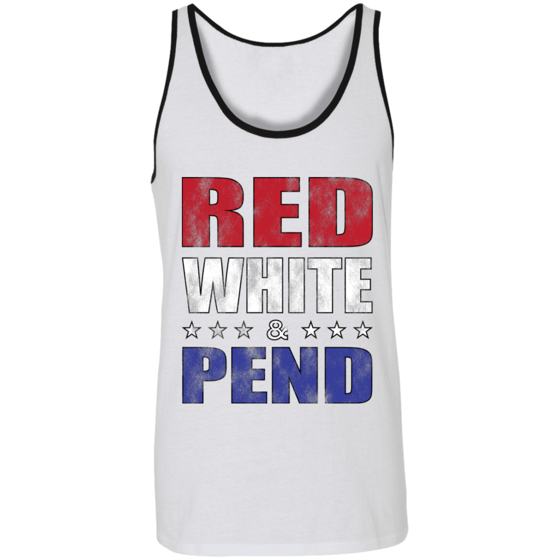 Red White & Pend Tank