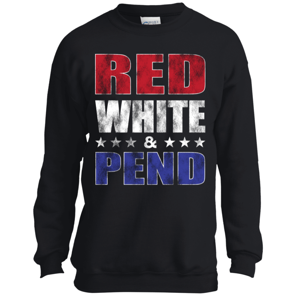 Red White & Pend Youth Sweatshirt