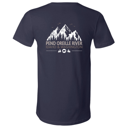 Mountain View (Front & Back) - V-Neck