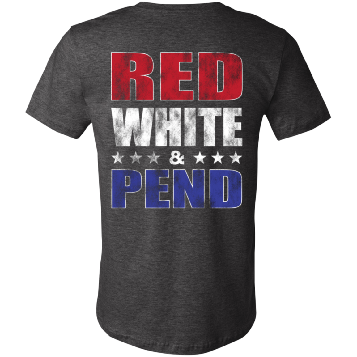 Red White & Pend (on Back) Shirt