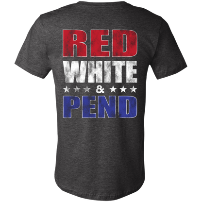 Red White & Pend (on Back) Shirt