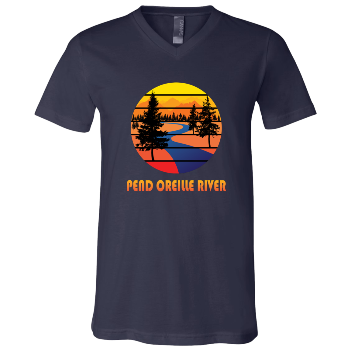 Scenic Retro - V-Neck