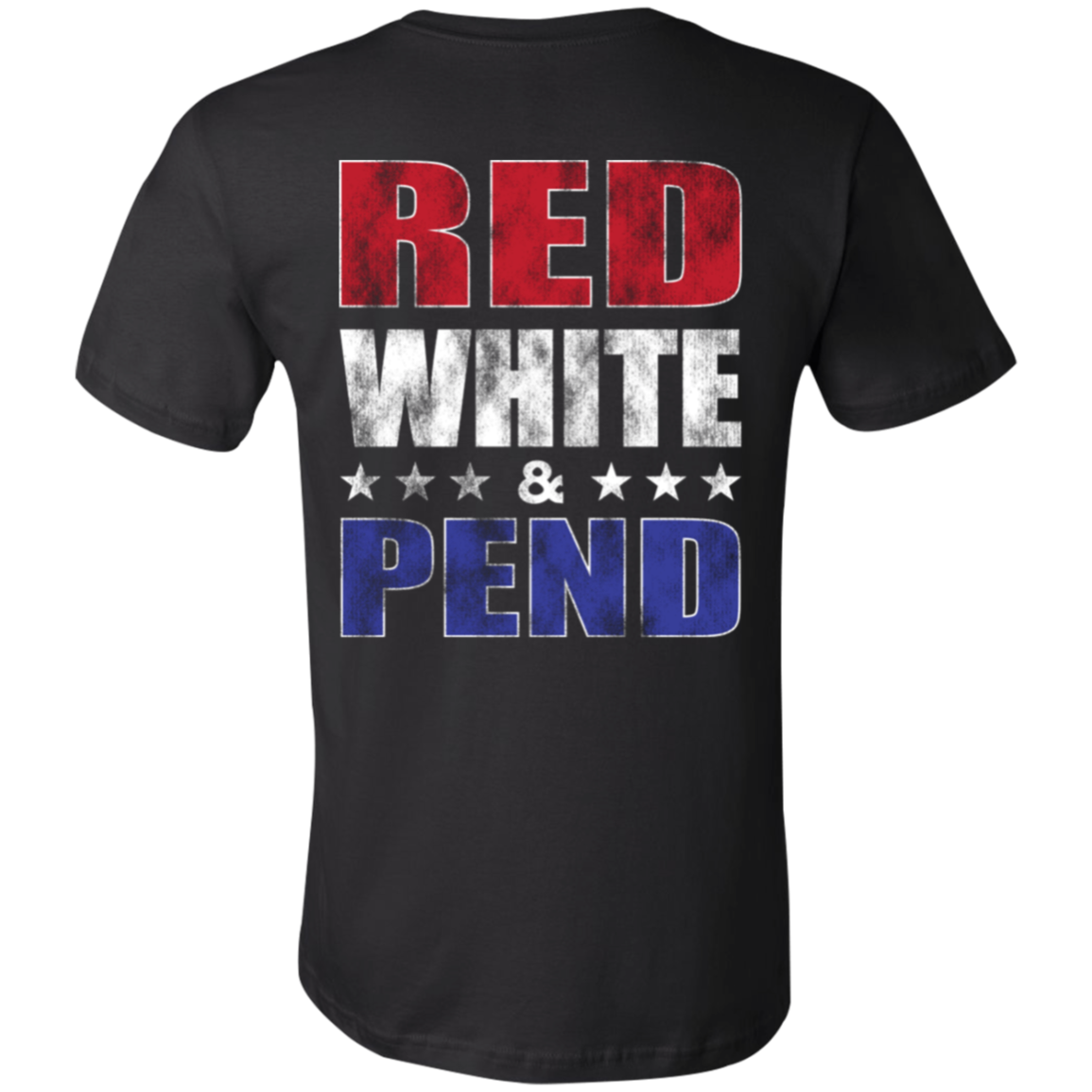 Red White & Pend (on Back) Shirt