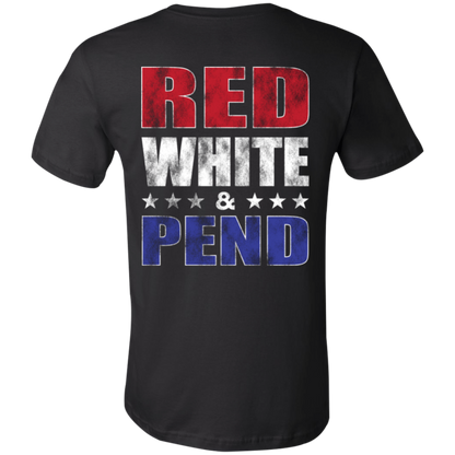 Red White & Pend (on Back) Shirt