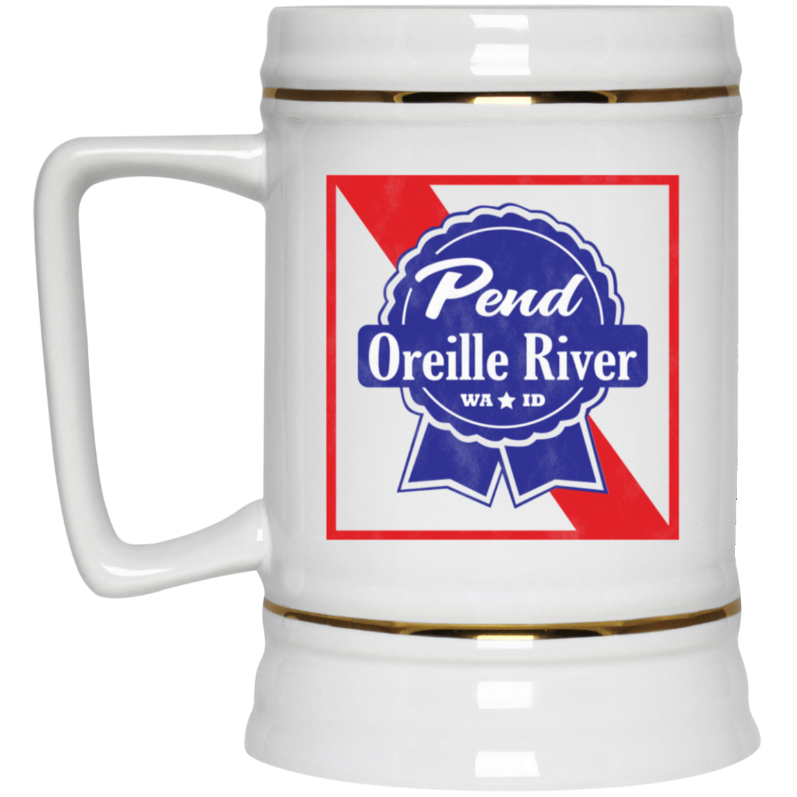 PBR Style Beer Stein 22oz.