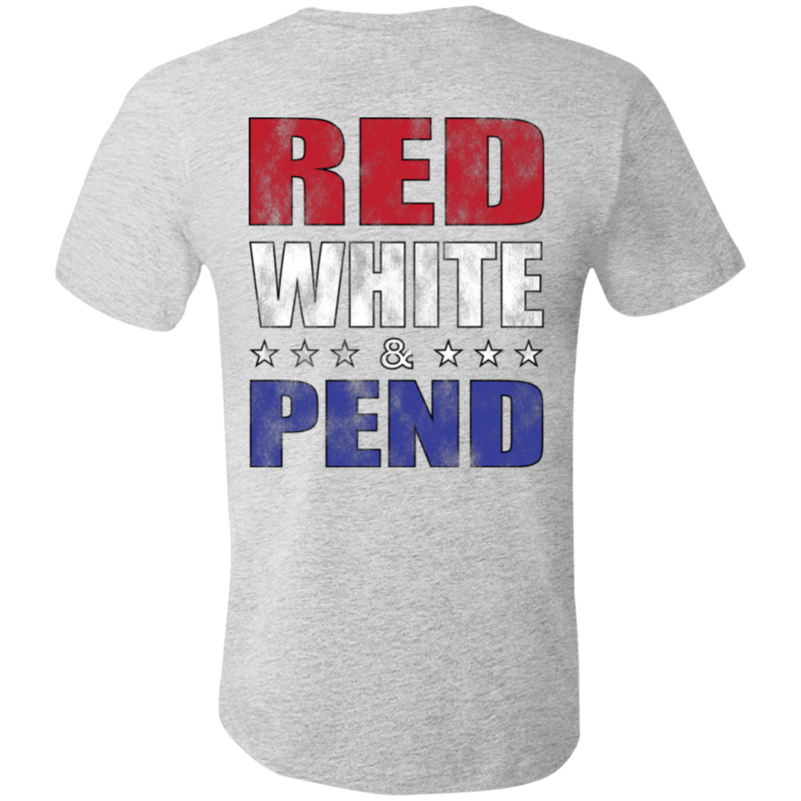 Red White & Pend (on Back) Shirt