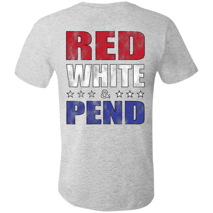 Red White & Pend (on Back) Shirt