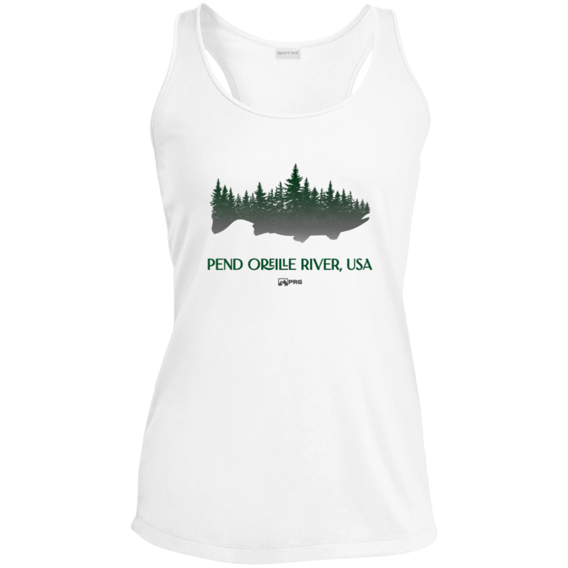 Forests & Fish - Womens Racerback