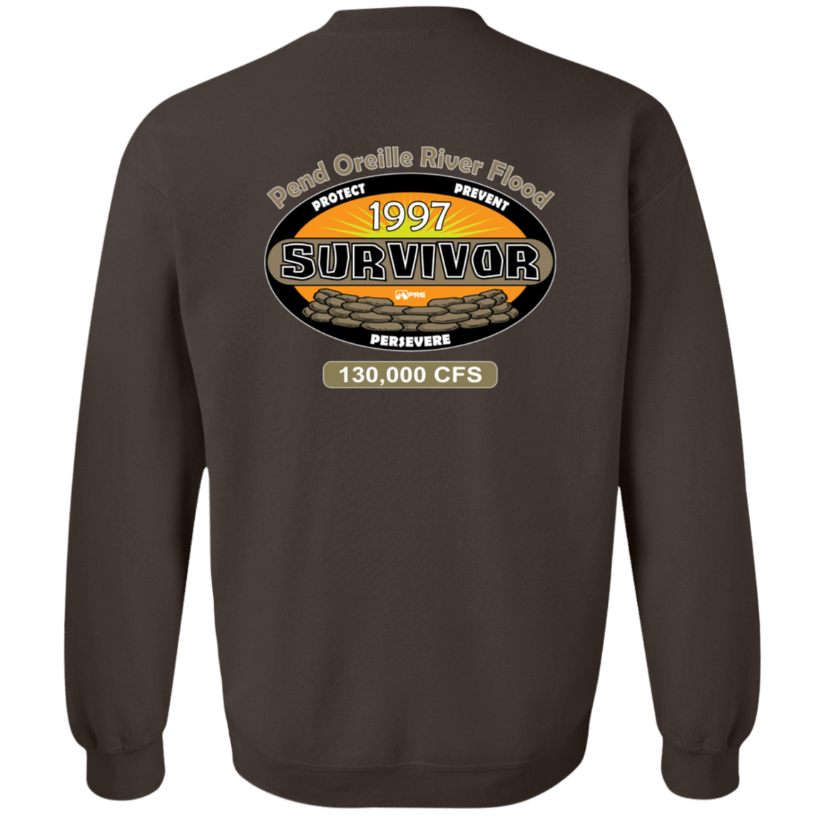 Flood Survivor 1997 (Front & Back) - Sweatshirt