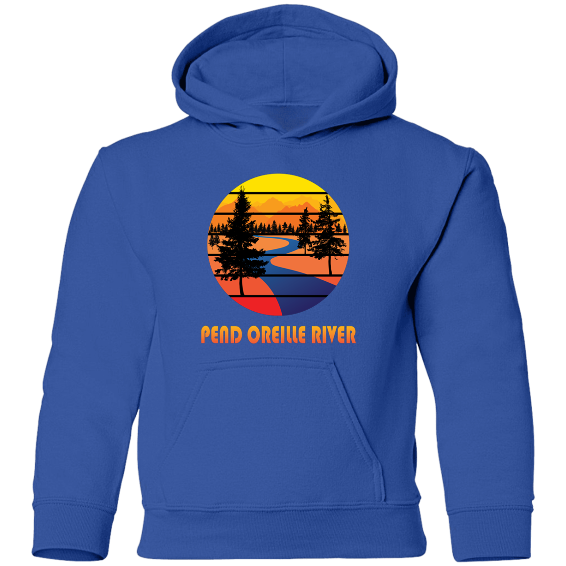 Scenic Retro - Youth Hoodie