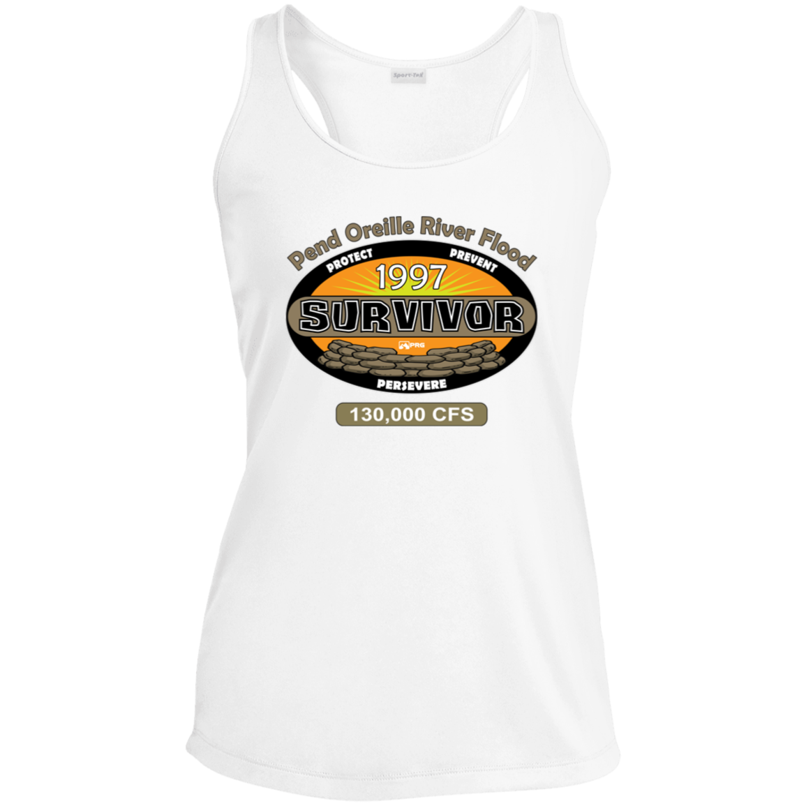 Flood Survivor 1997 - Womens Racerback