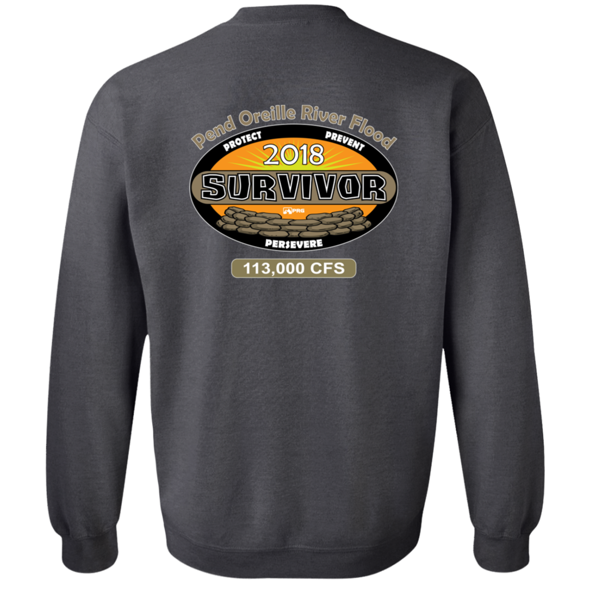 Flood Survivor 2018 (Front & Back) - Sweatshirt