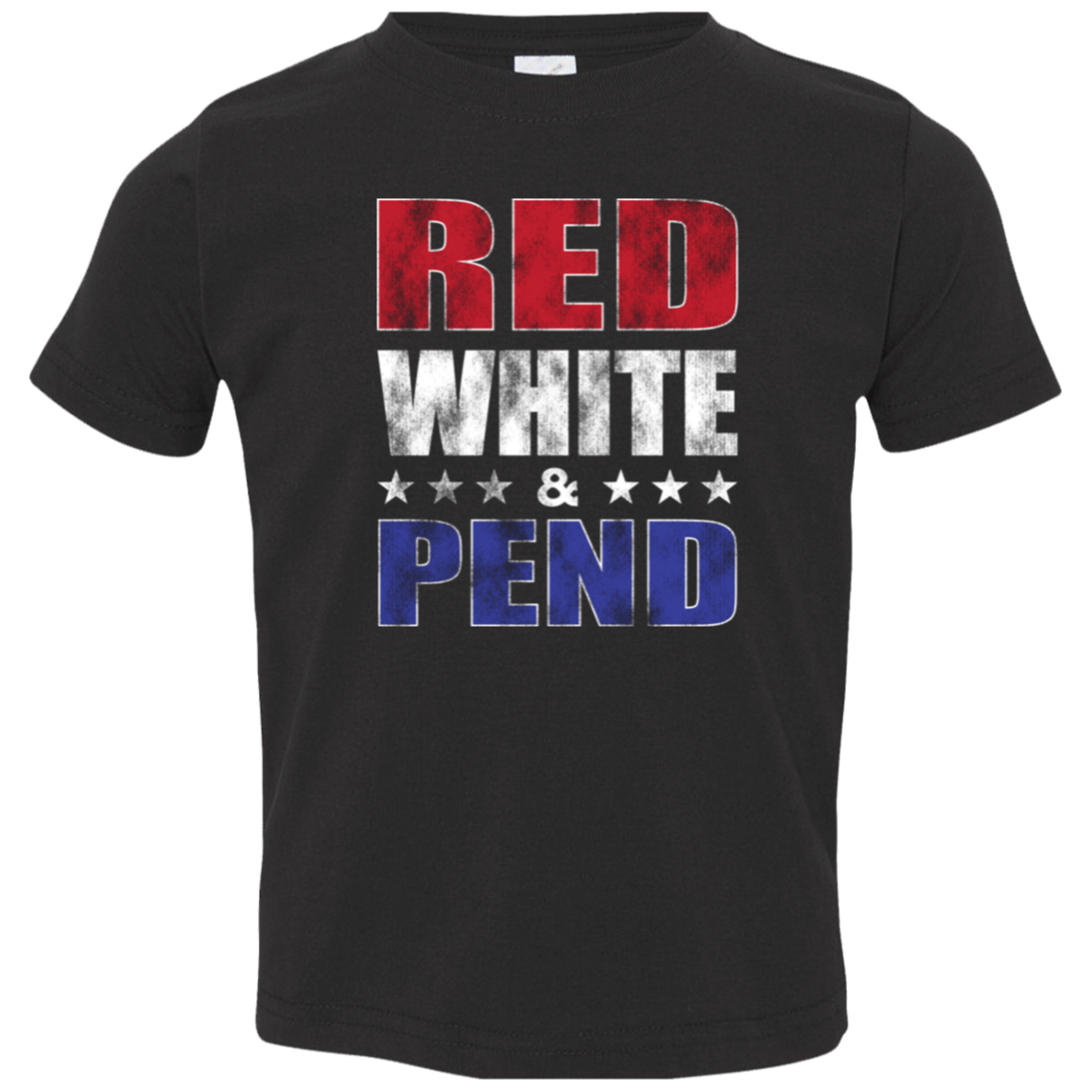 Red White & Pend Toddler Shirt