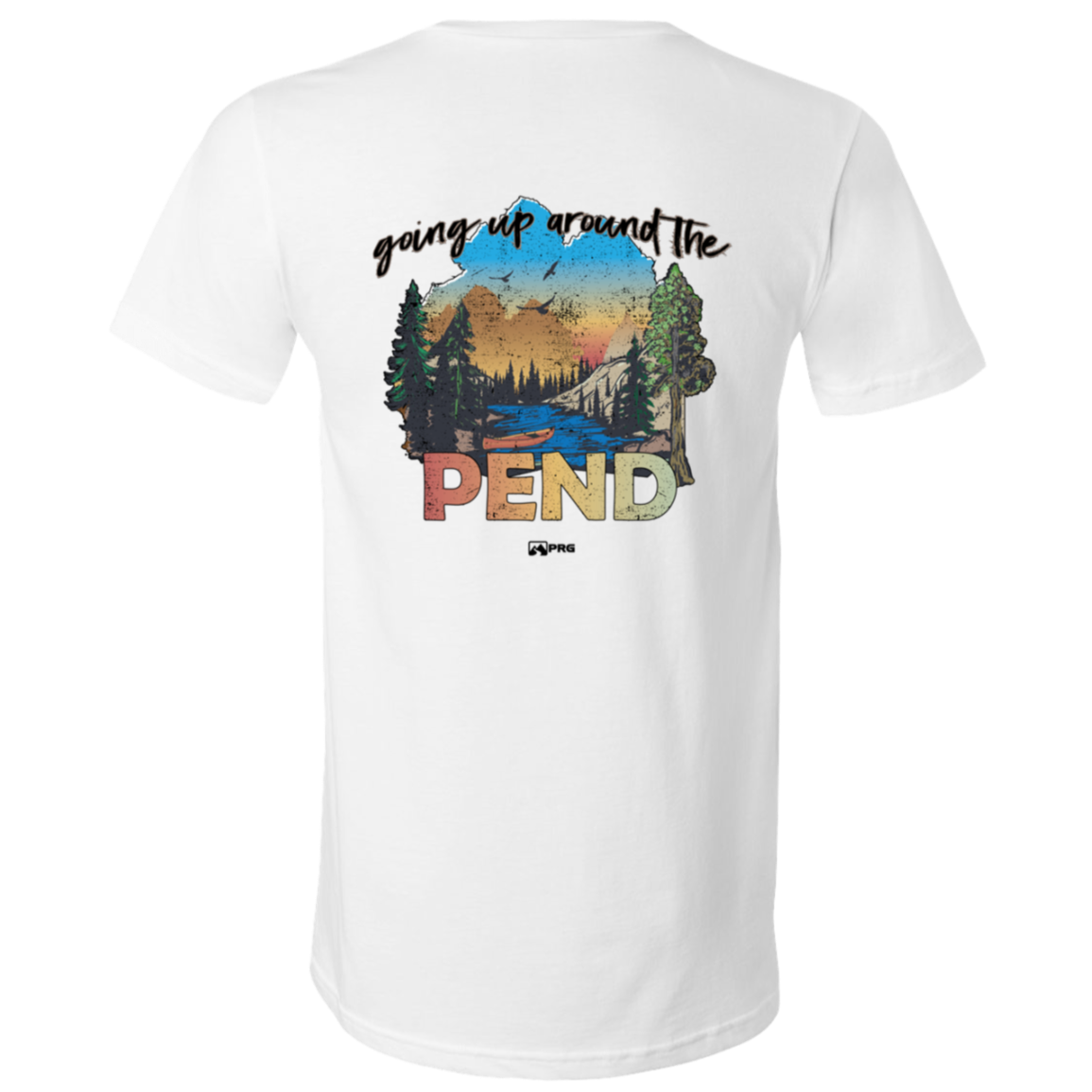 Around the Pend (Front & Back) - V-Neck