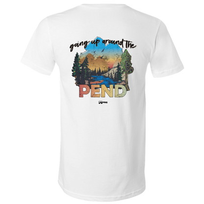 Around the Pend (Front & Back) - V-Neck