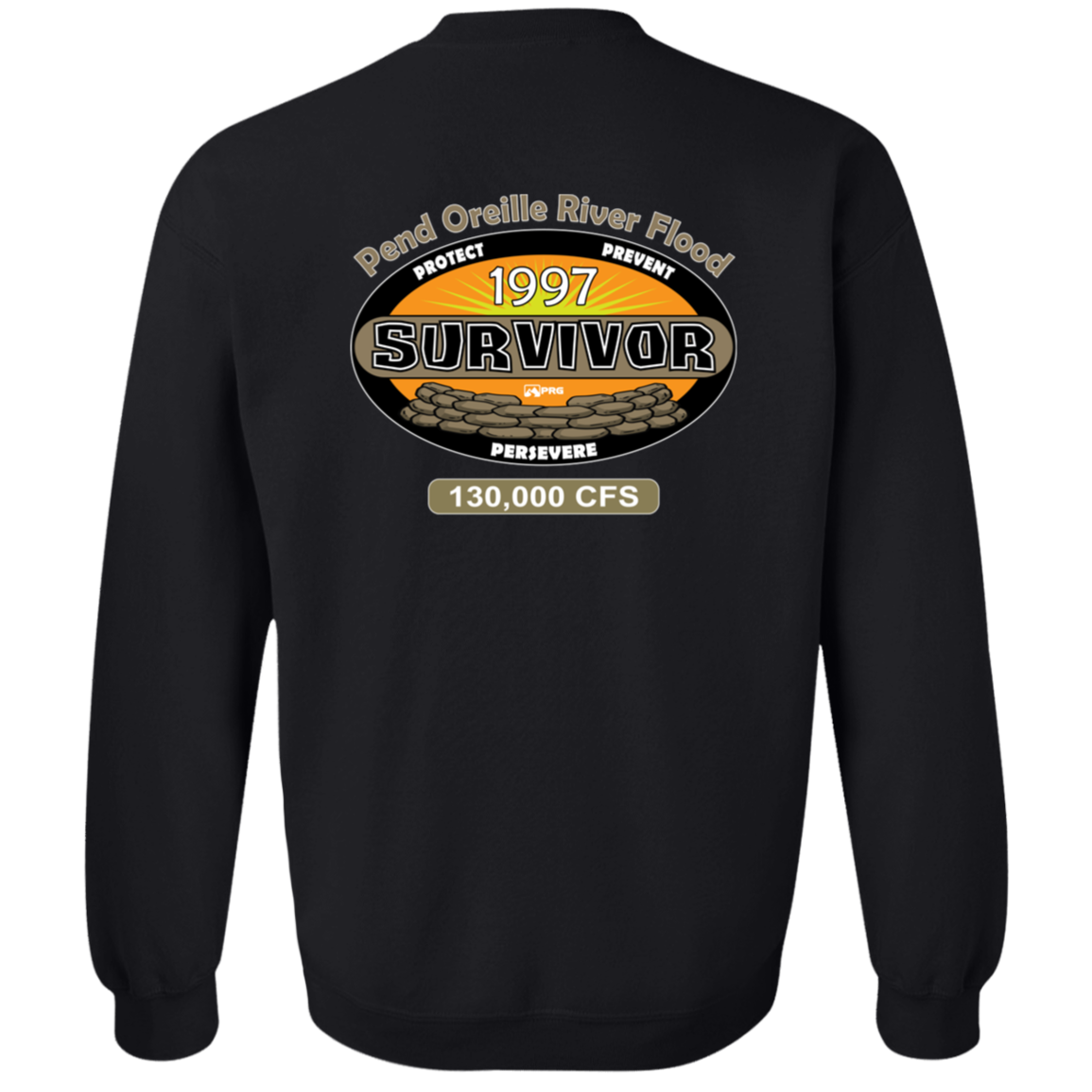 Flood Survivor 1997 (Front & Back) - Sweatshirt