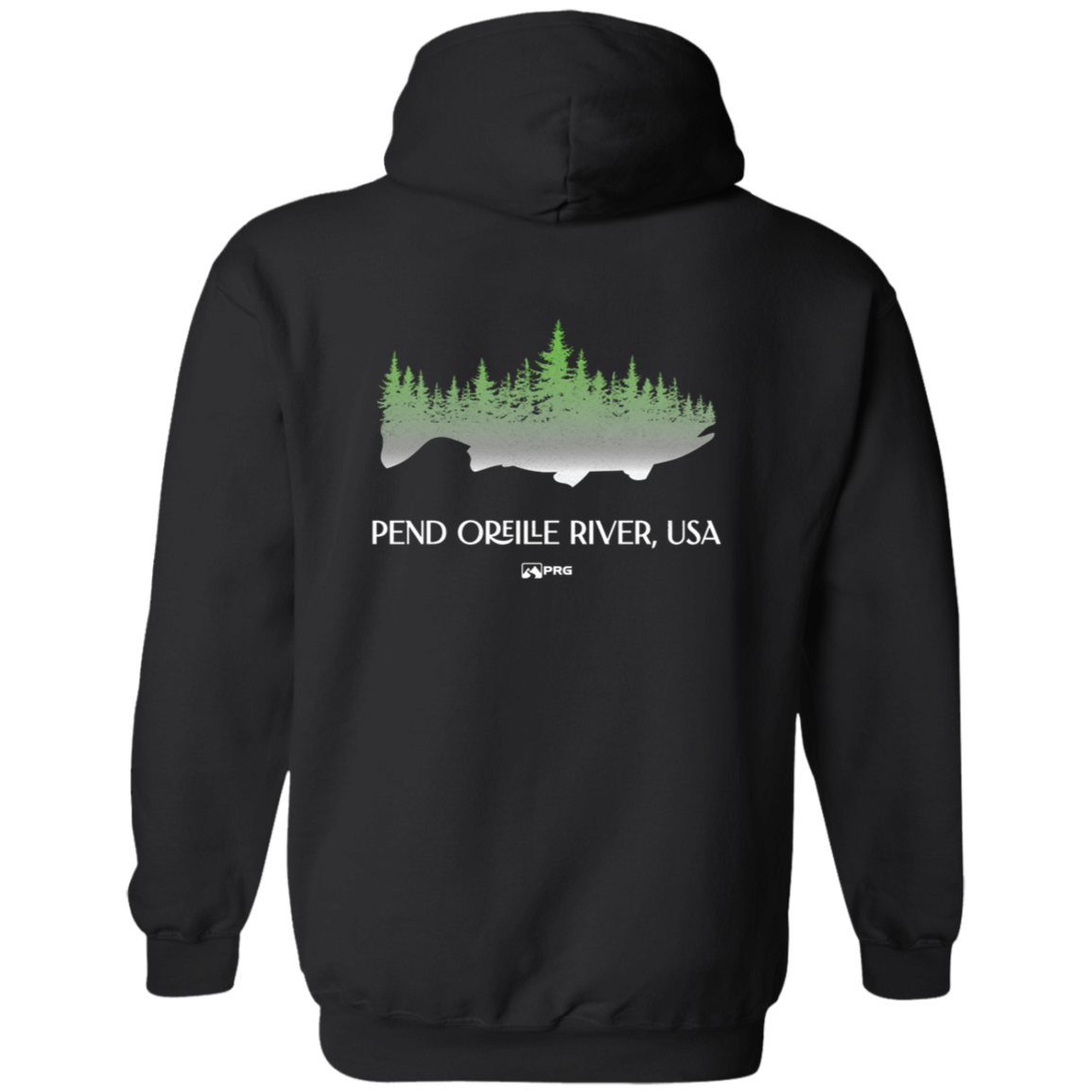 Forests & Fish (Front & Back) - Hoodie