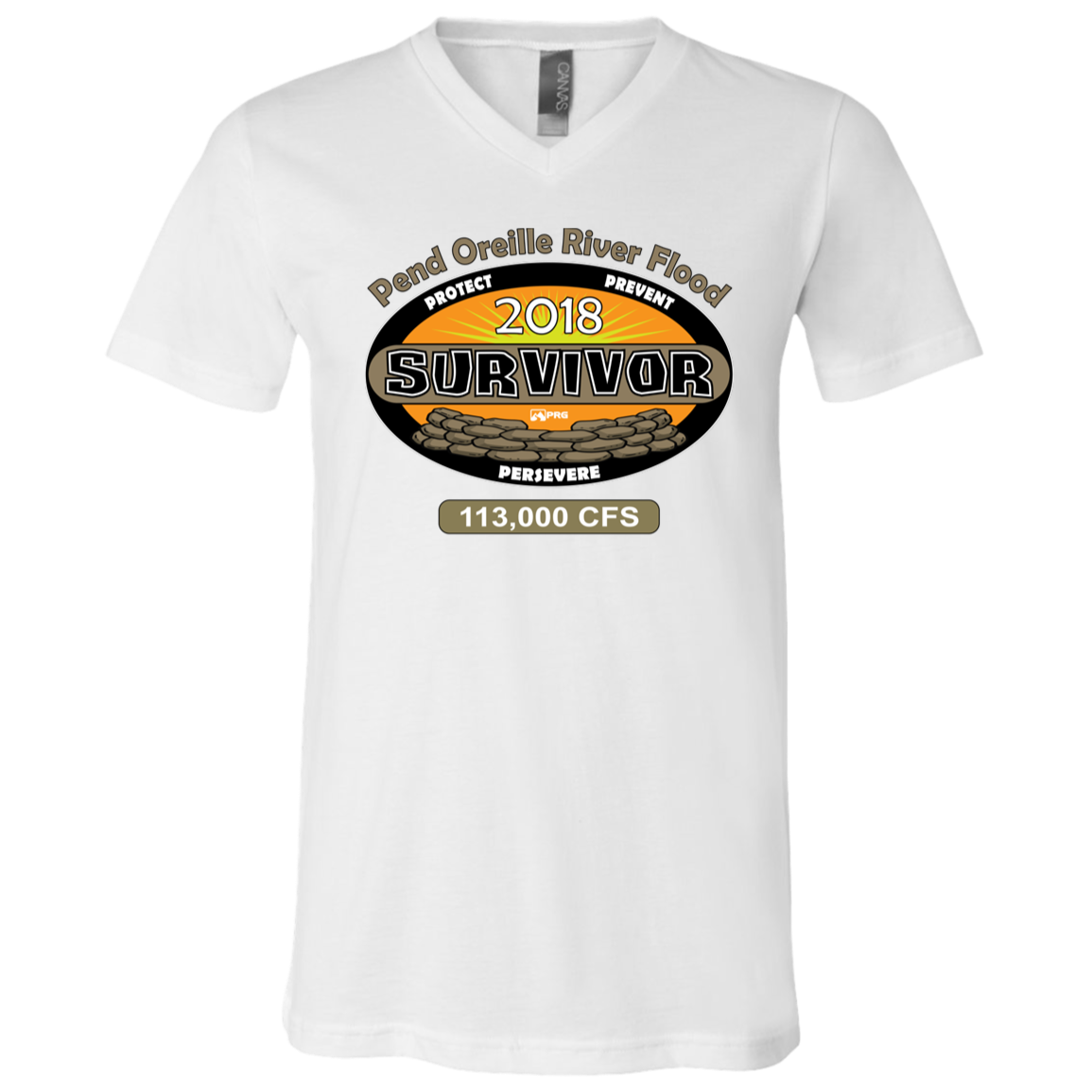 Flood Survivor 2018 - V-Neck