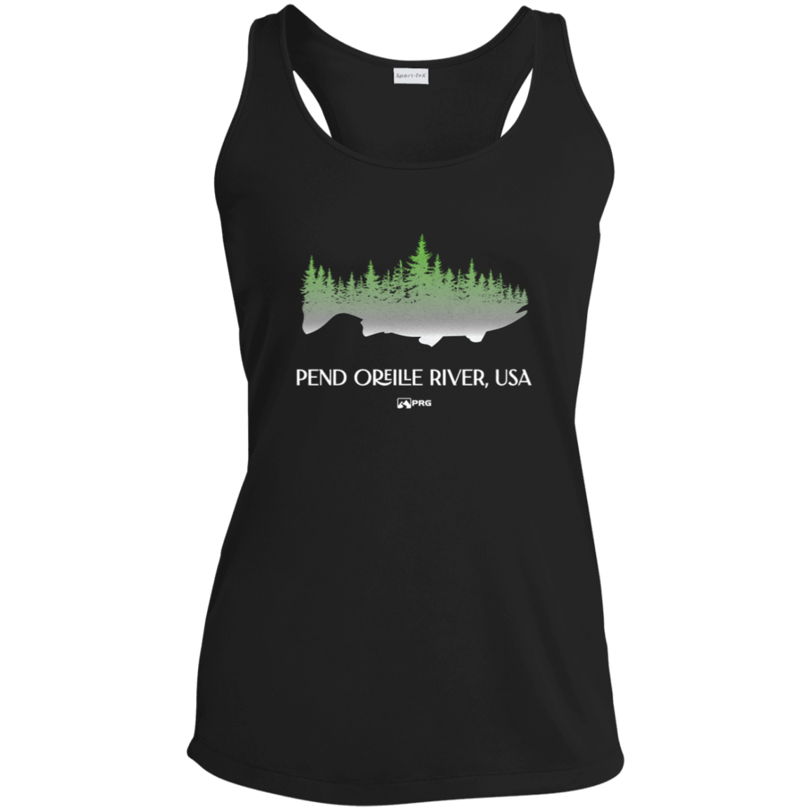 Forests & Fish - Womens Racerback