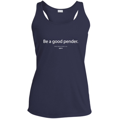 Be a Good Pender - Womens Racerback