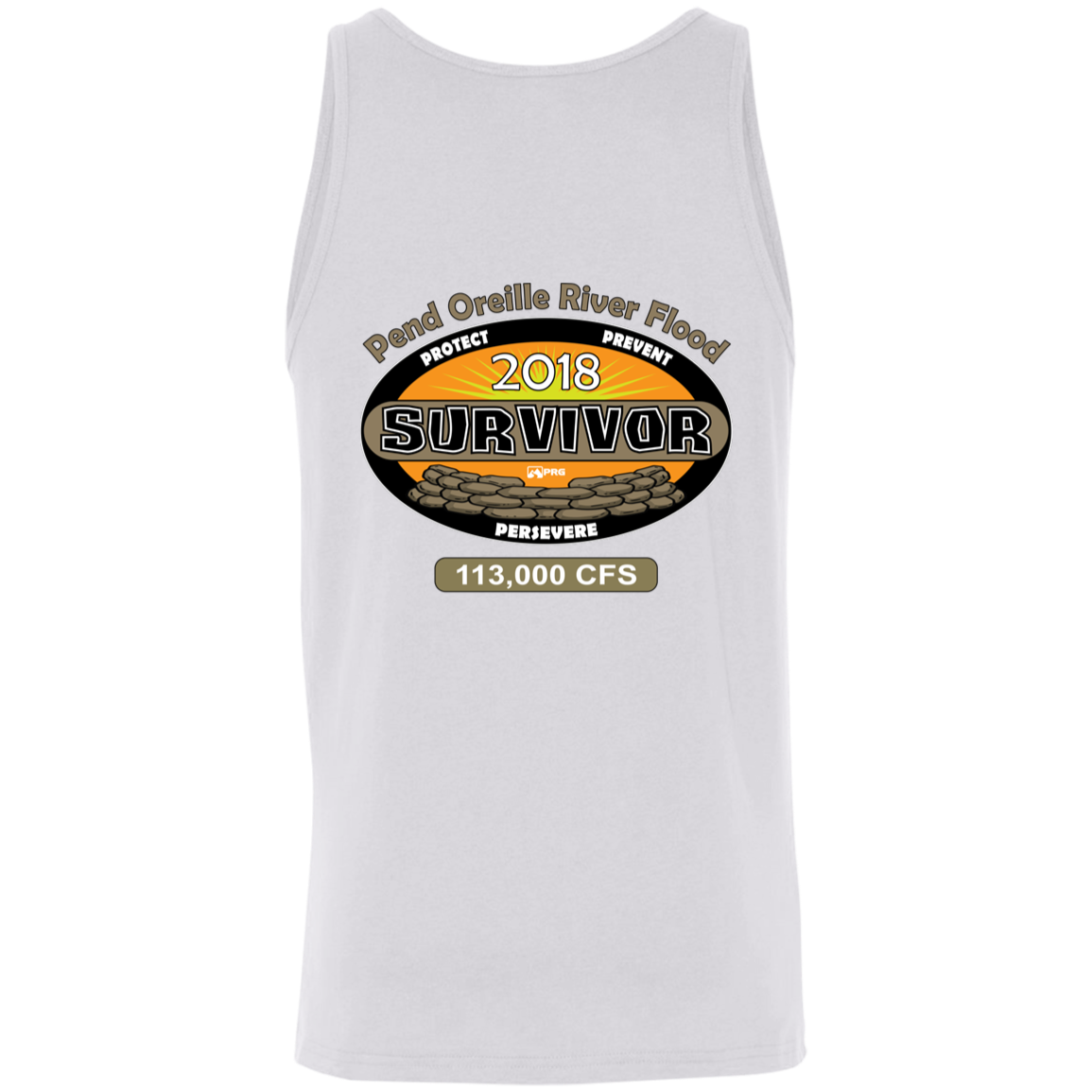 Flood Survivor 2018 (Front & Back) - Tank