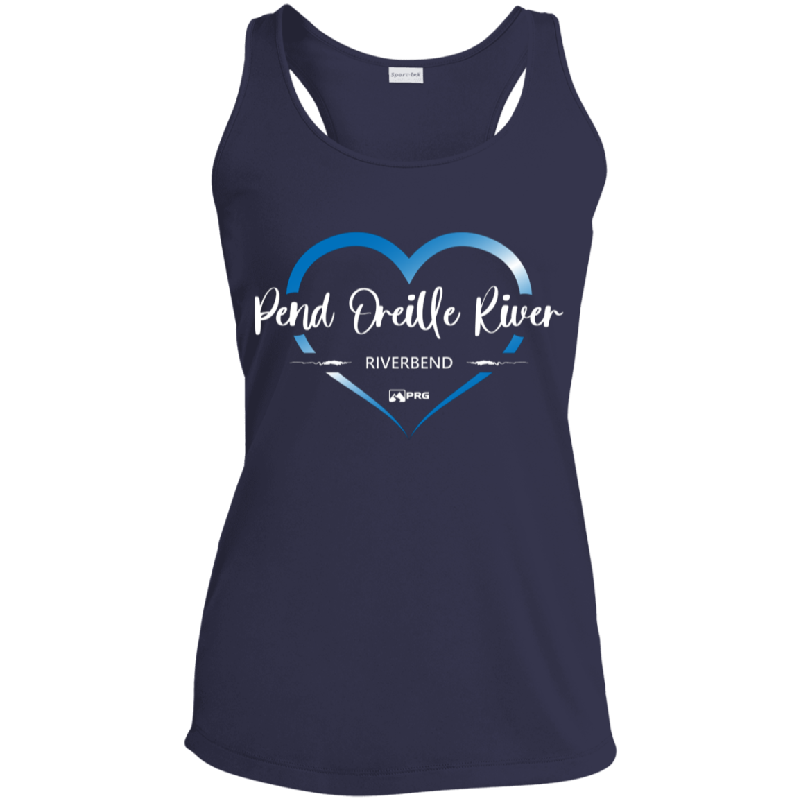 Riverbend Hearts Full - Womens Racerback