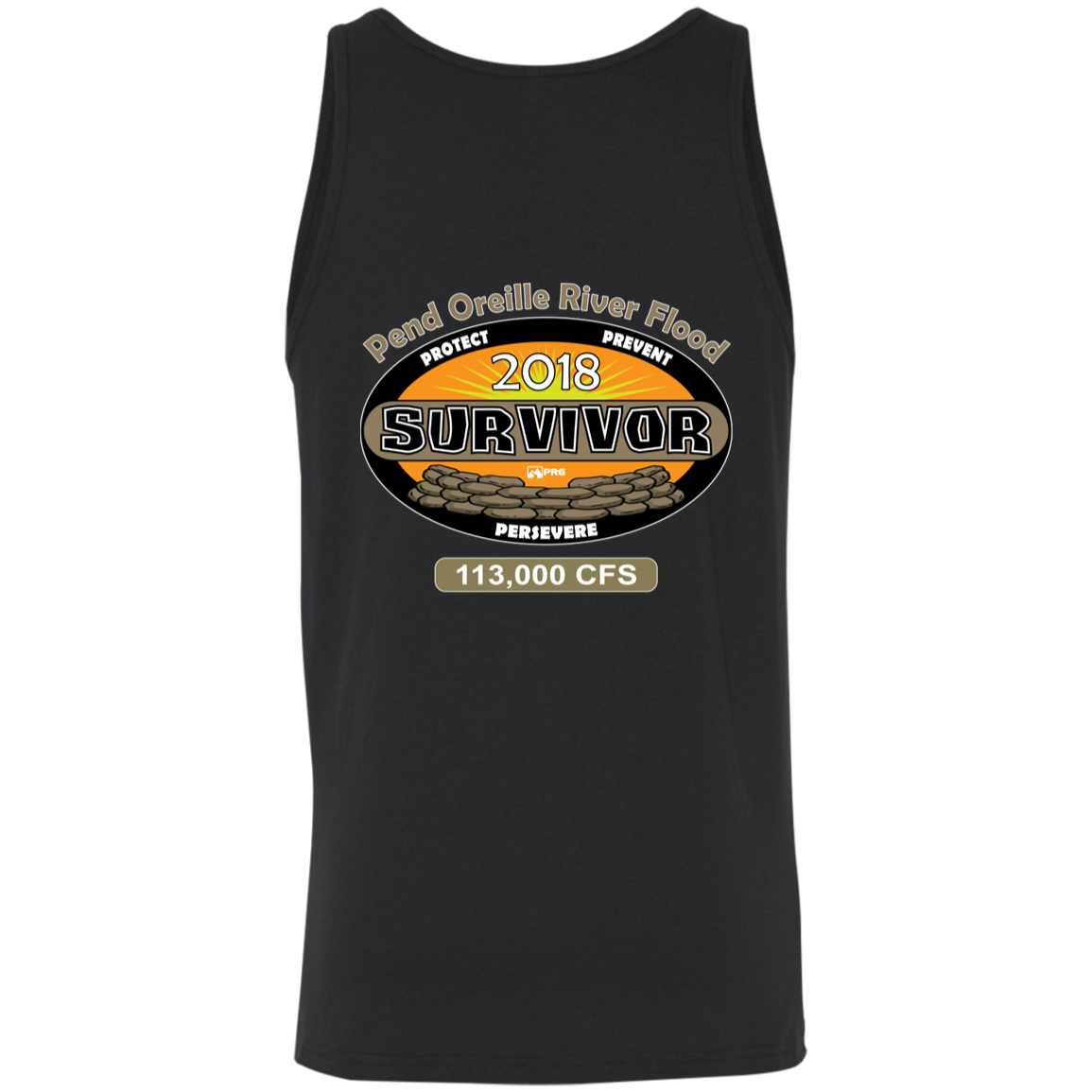 Flood Survivor 2018 (Front & Back) - Tank