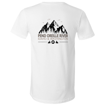 Mountain View (Front & Back) - V-Neck