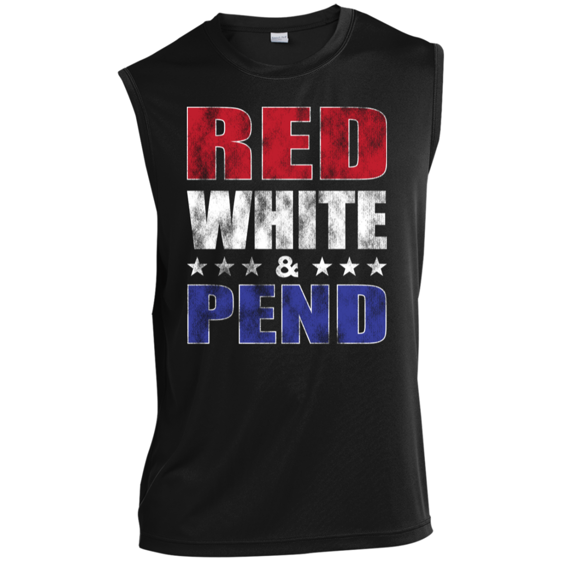 Red White & Pend Sleeveless