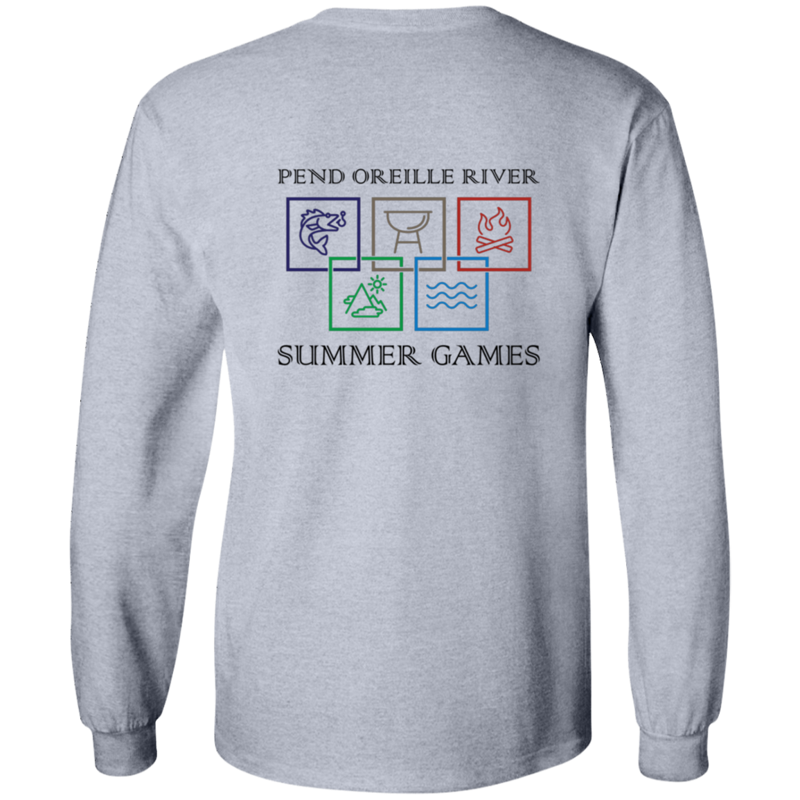 Summer Games (Front & Back) - Long Sleeve