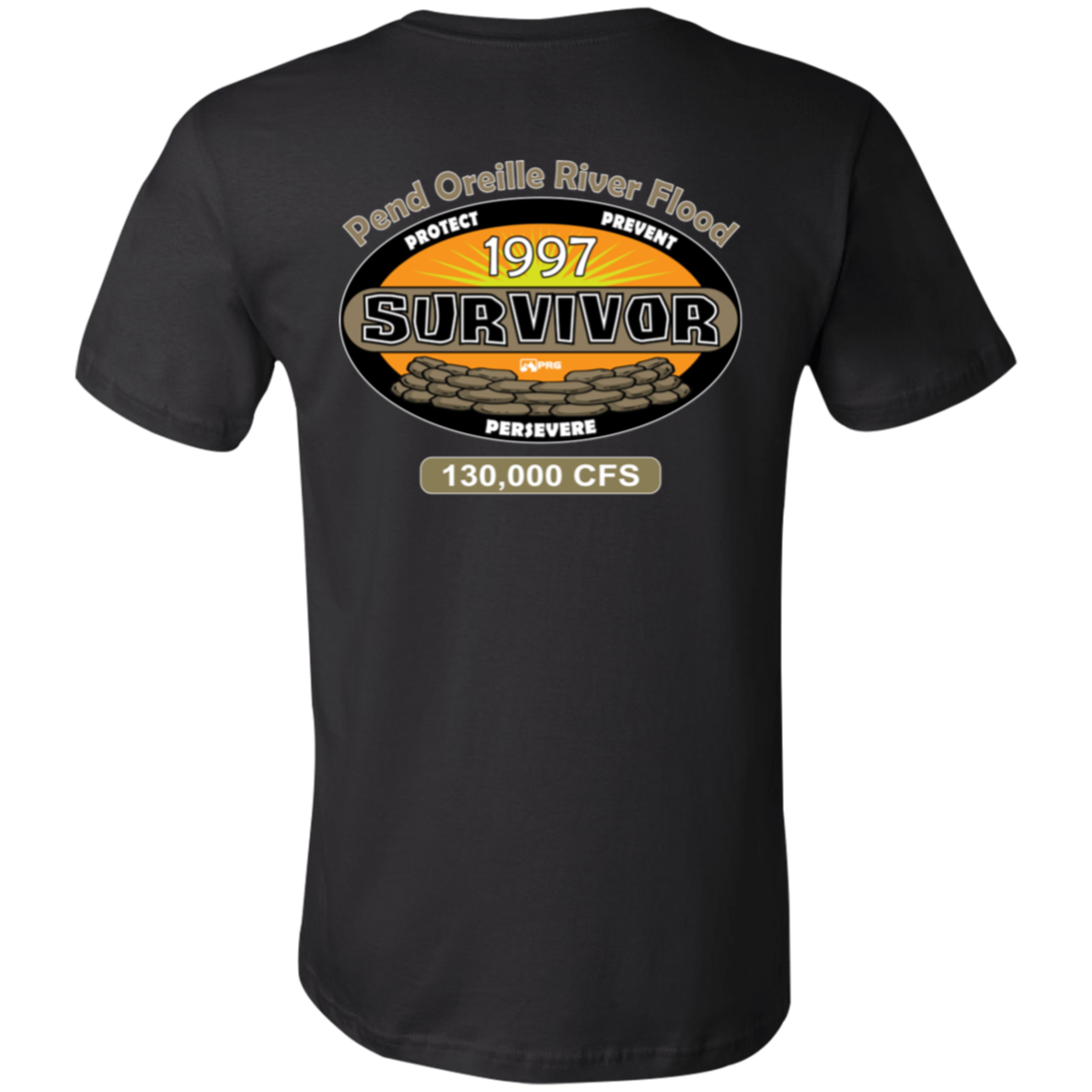Flood Survivor 1997 (Front & Back) - Shirt