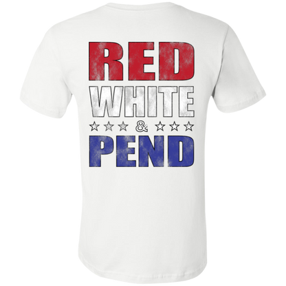 Red White & Pend (on Back) Shirt