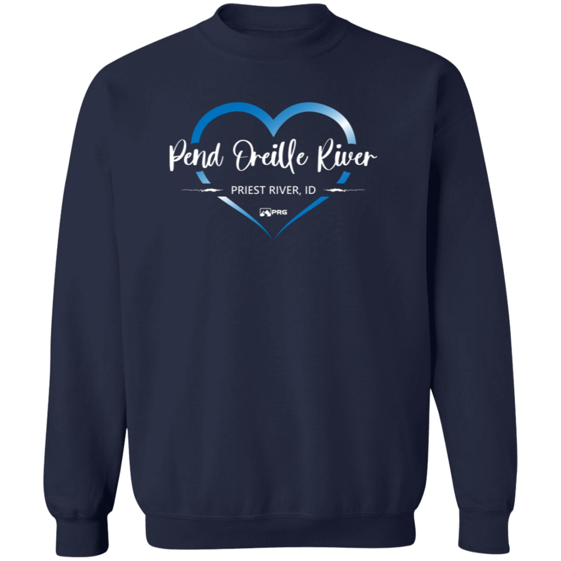 Priest River Hearts Full - Sweatshirt