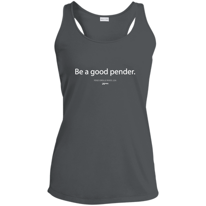 Be a Good Pender - Womens Racerback