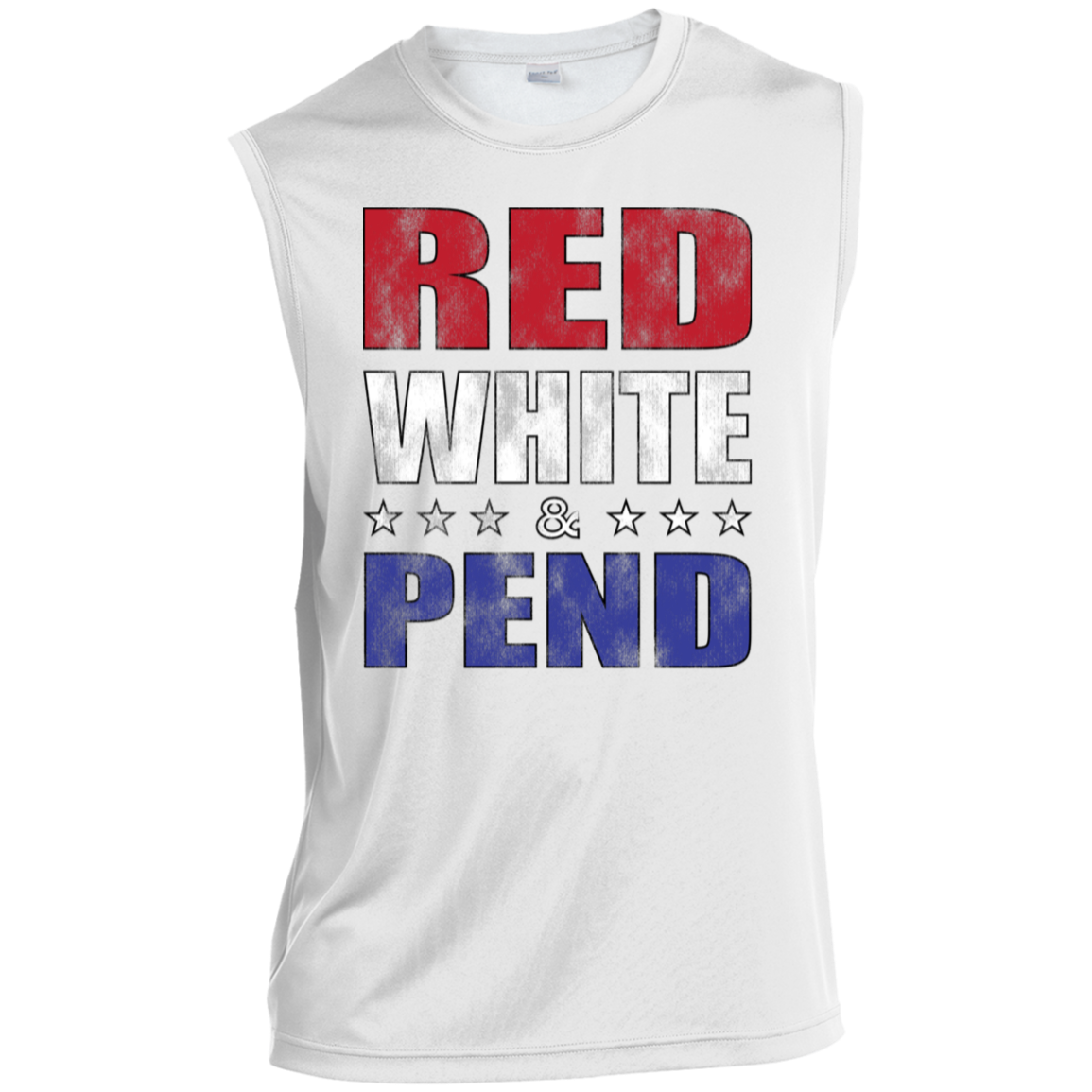 Red White & Pend Sleeveless