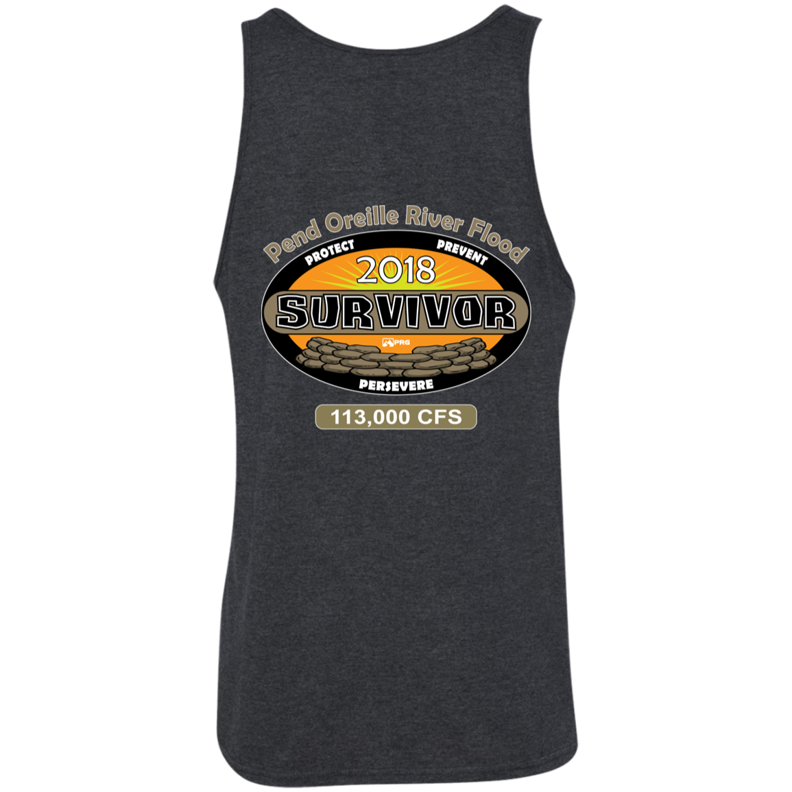 Flood Survivor 2018 (Front & Back) - Tank