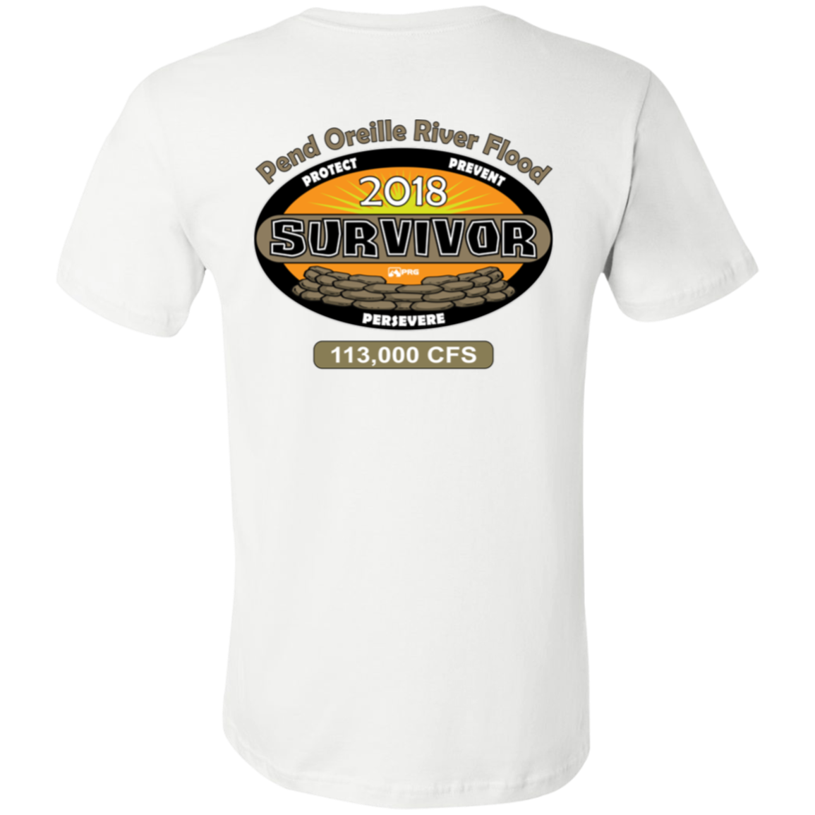 Flood Survivor 2018 (Front & Back) - Shirt