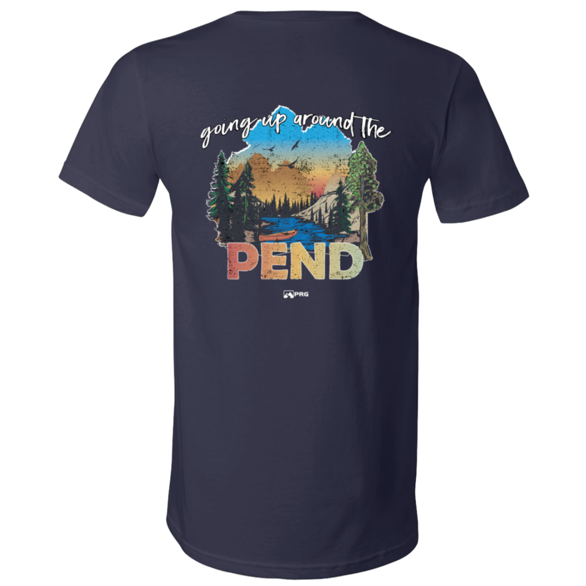 Around the Pend (Front & Back) - V-Neck