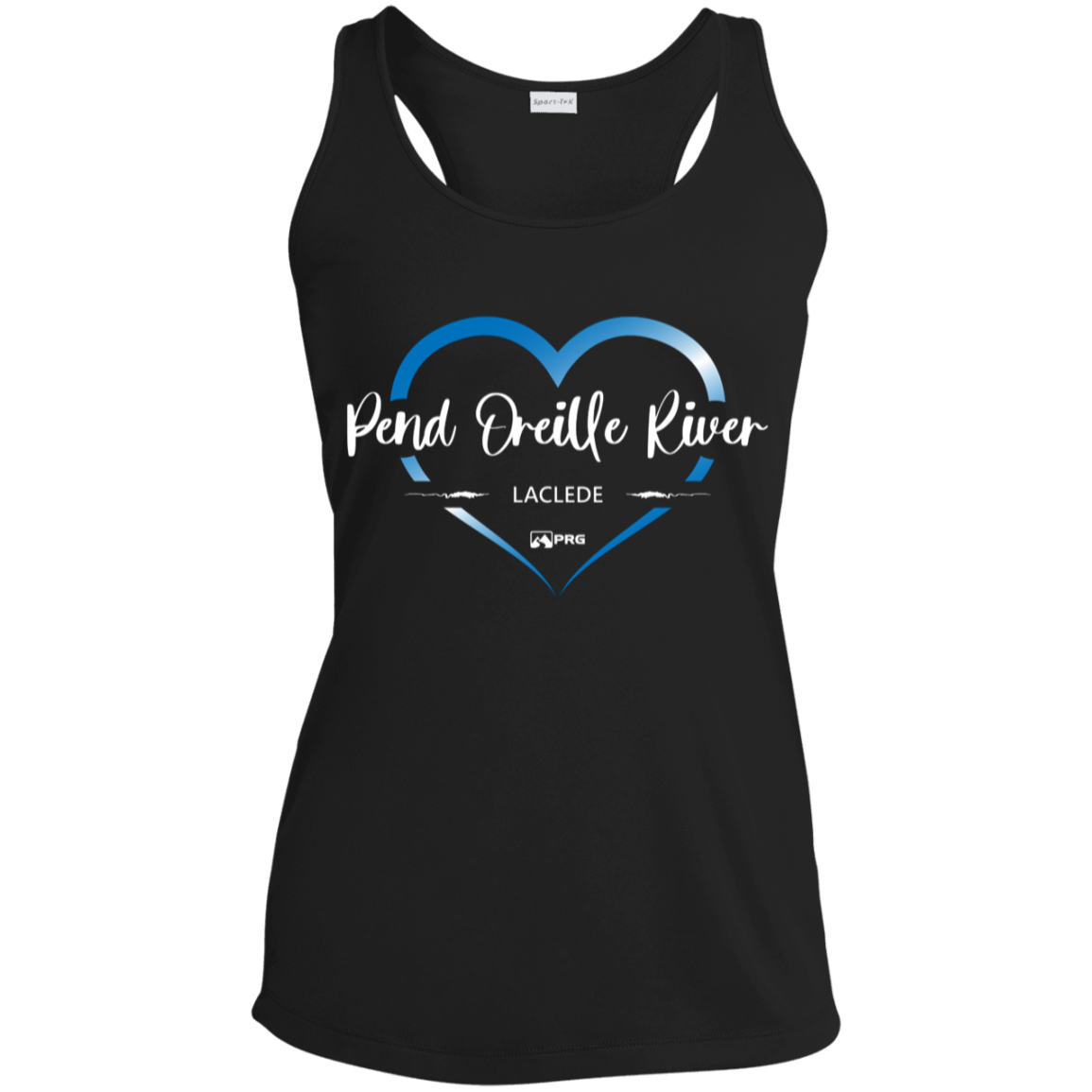 Laclede Hearts Full - Womens Racerback