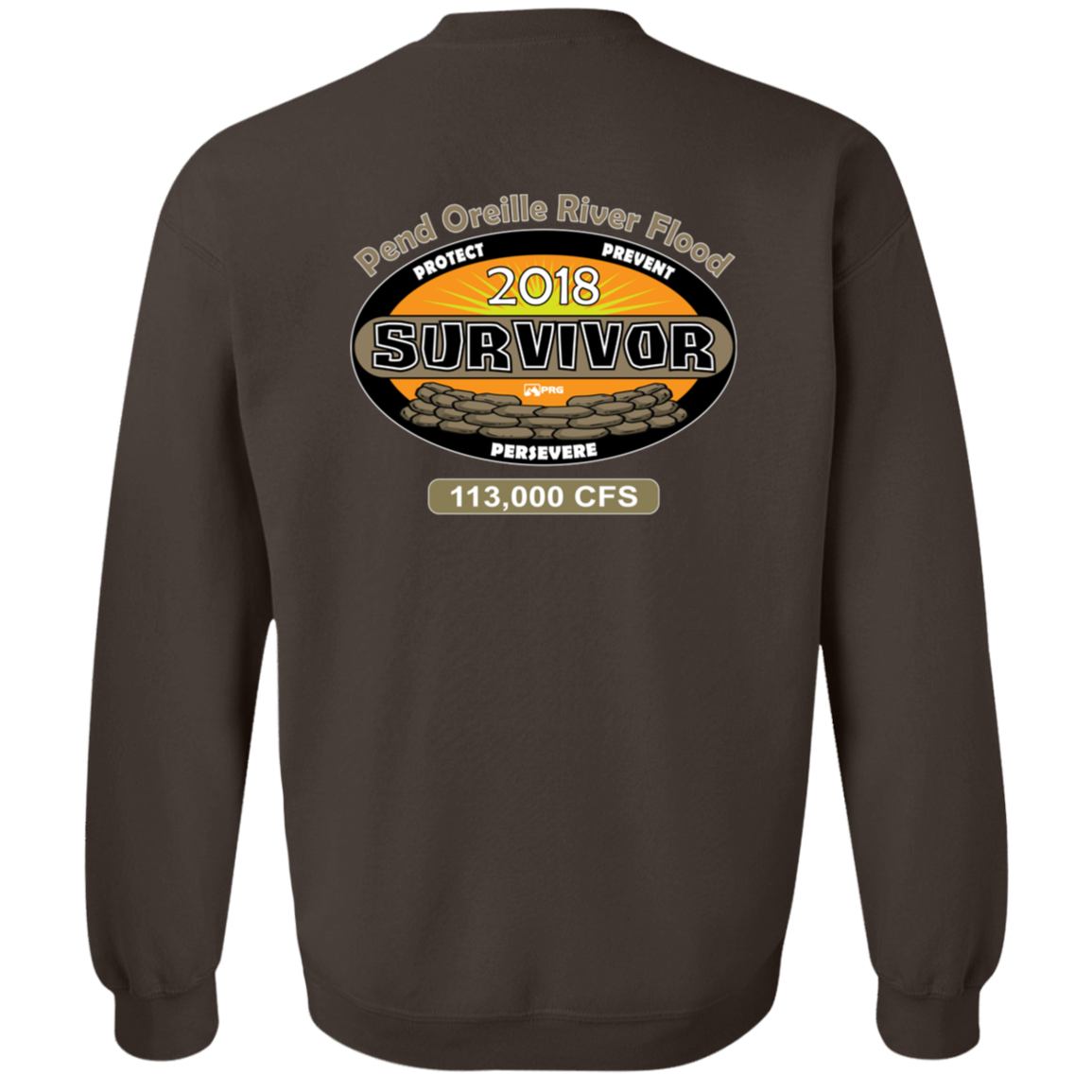 Flood Survivor 2018 (Front & Back) - Sweatshirt