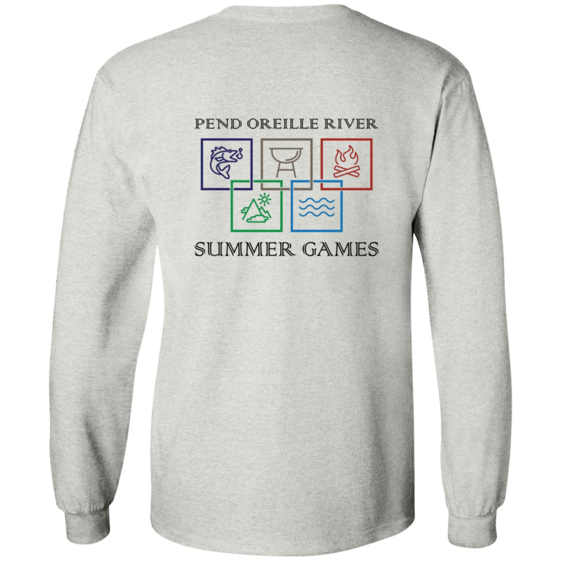 Summer Games (Front & Back) - Long Sleeve