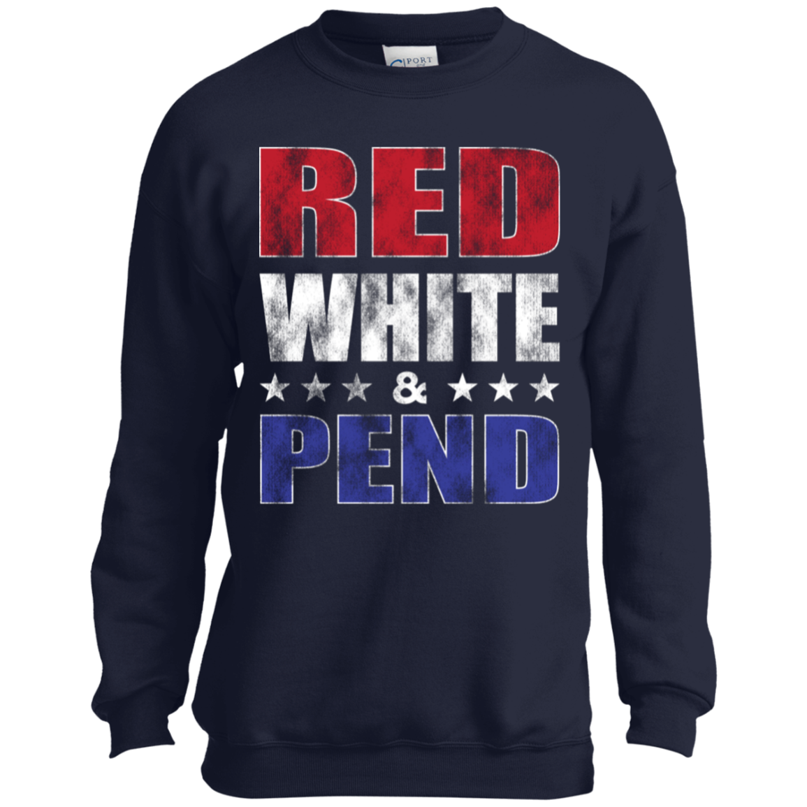 Red White & Pend Youth Sweatshirt